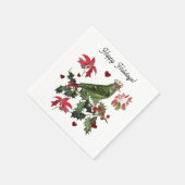 Königsvogel Serviette (Ecke)