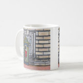 Königswache-Malerei Kaffeetasse (Vorderseite Links)