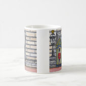 Königswache-Malerei Kaffeetasse (Mittel)