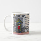 Königswache-Malerei Kaffeetasse (Links)