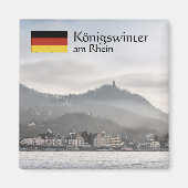 Königswinter Andenken Magnet (Vorne)
