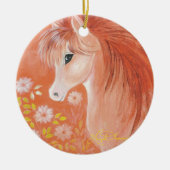 Konik Keramik Ornament (Vorne)