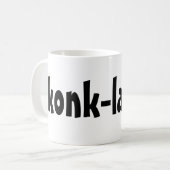 konk-la-ree kaffeetasse (Vorderseite Links)