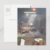 Konkani Cooking Postkarte (Vorne/Hinten)