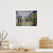 Konkarneau in der Bretagne Poster (Küche)