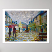 Konkarneau in der Bretagne Poster (Vorne)