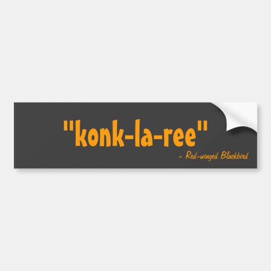 Konkla-ree Autoaufkleber (Vorne)