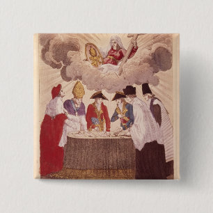 Konkordat zwischen Napoleon und Papst Pius VII Button