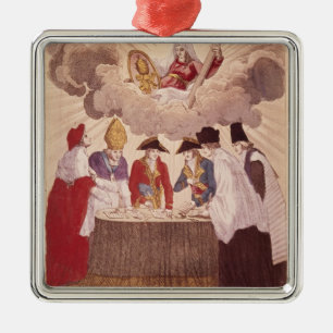 Konkordat zwischen Napoleon und Papst Pius VII Ornament Aus Metall