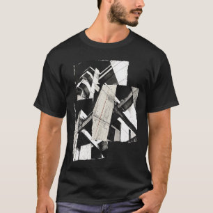 Konkret Himmel Brutalistische Architektur Grafik T-Shirt