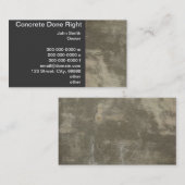 Konkret Visitenkarte (Vorne/Hinten)