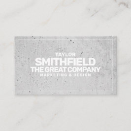 Konkrete Berufliche Visitenkarte