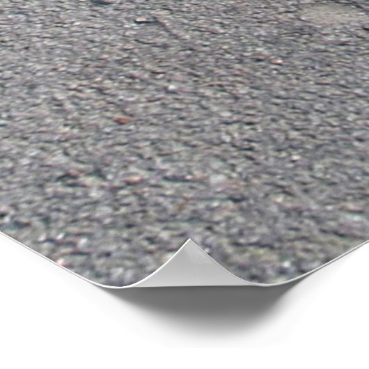 Konkrete graue Hintergrundstruktur Poster (Ecke)