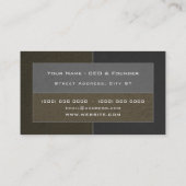 Konkrete Imitate  Visitenkarte (Rückseite)