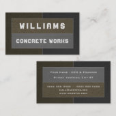 Konkrete Imitate Visitenkarte (Vorne/Hinten)