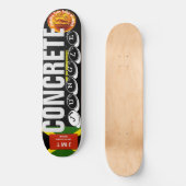 KONKRETE JUNGLE JMT 8 1/4" Skateboarddecke Skateboard (Vorderseite)