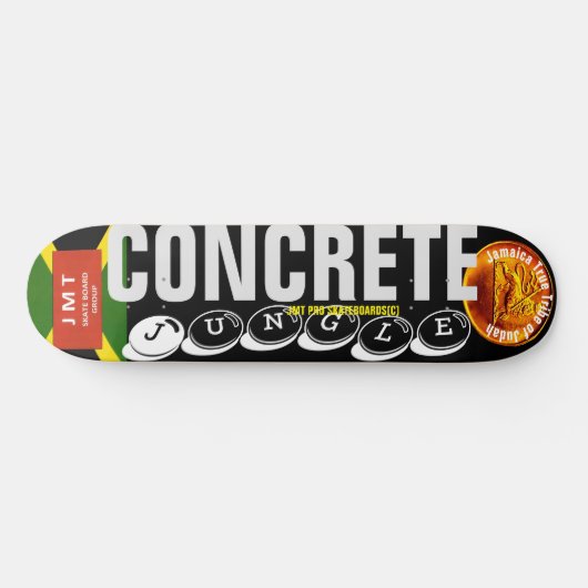 KONKRETE JUNGLE JMT 8 1/4" Skateboarddecke Skateboard (Horizontal)