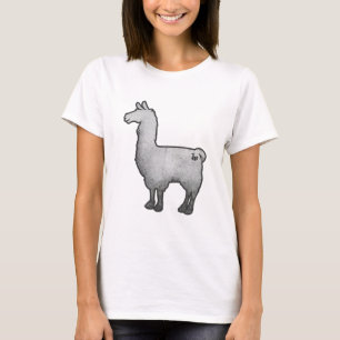 Konkrete Lama-Damen-Slouchy T - Shirt