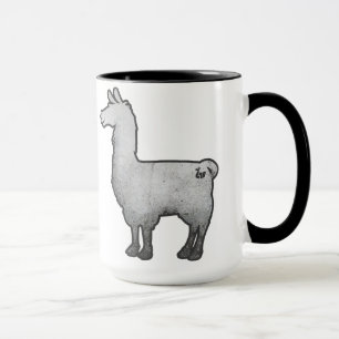 Konkrete Lama-Tasse Tasse