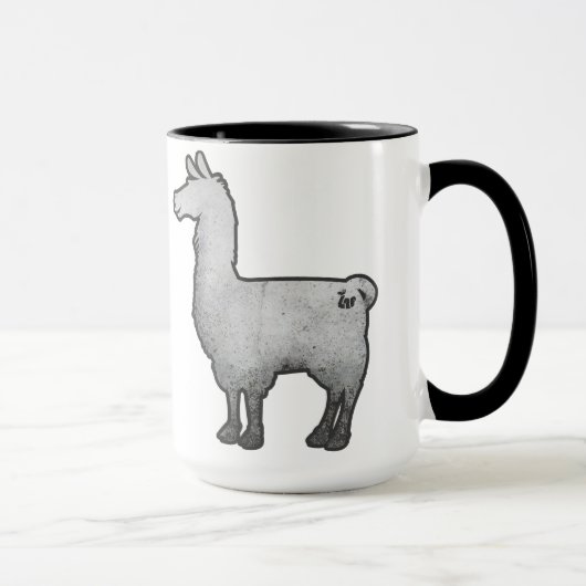 Konkrete Lama-Tasse Tasse (Rechts)