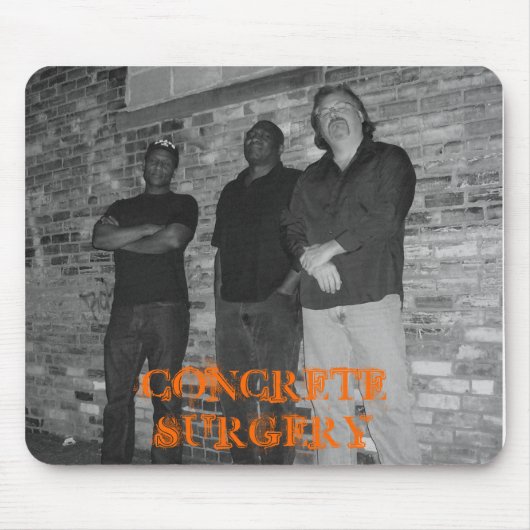 KONKRETE OPERATION Mousepad (Vorne)