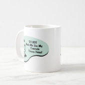 Konkrete Personen-Stimme Kaffeetasse (Vorderseite Links)