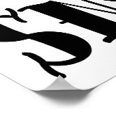 KONKRETE SNEAKER "TATTOO LOGO" POSTER (Ecke)