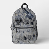 konkrete Statik  Bedruckter Rucksack (Vorderseite)