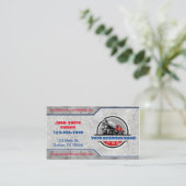 Konkrete Visitenkarte (Stehend Vorderseite)