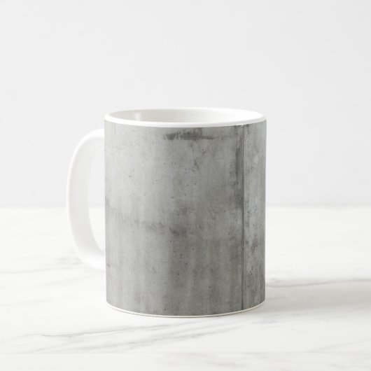 Konkrete Wandstruktur Kaffeetasse (Vorderseite Links)