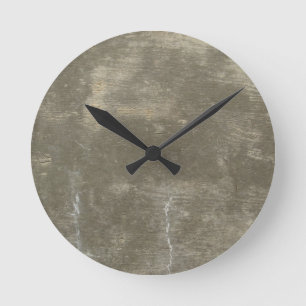 Konkreter Blick Runde Wanduhr
