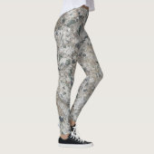 Konkreter Hintergrund Leggings (Rechts)