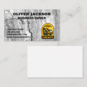 Konkreter Hintergrund | Zement-Mixer Visitenkarte (Vorne/Hinten)