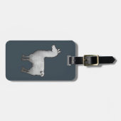 Konkreter Lama-Gepäckanhänger Gepäckanhänger (Vorderseite horizontal)