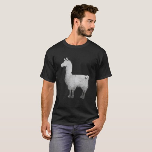 Konkreter Lama-T - Shirt (Vorne ganz)