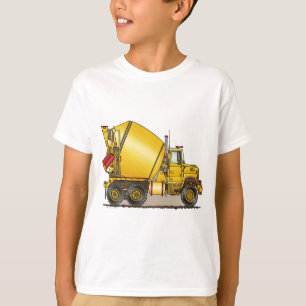 Konkreter LKW-Jungen-T - Shirt