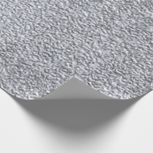 Konkretes dunkelgraues Stone Wall Texturmuster Geschenkpapier (Ecke)