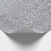 Konkretes dunkelgraues Stone Wall Texturmuster Geschenkpapier (Ecke)