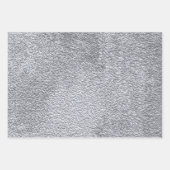 Konkretes dunkelgraues Stone Wall Texturmuster Geschenkpapier Set (Vorderseite)