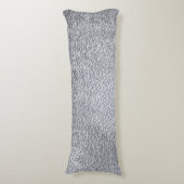 Konkretes dunkelgraues Stone Wall Texturmuster Seitenschläferkissen (Vorderseite Vertikal)