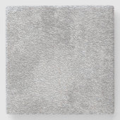 Konkretes dunkelgraues Stone Wall Texturmuster Steinuntersetzer (Vorderseite)