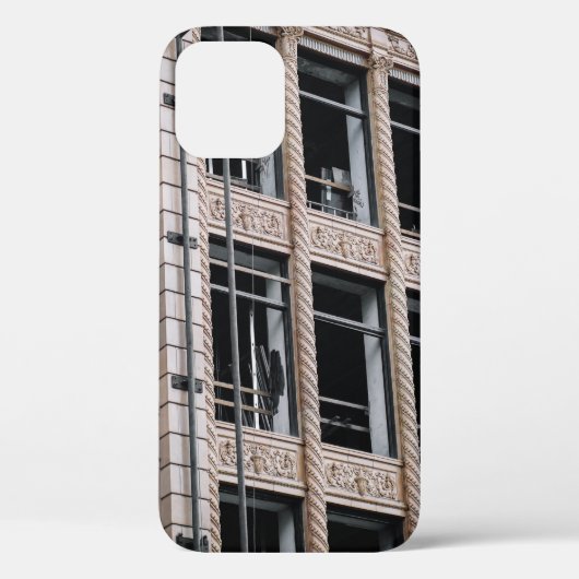 KONKRETES GEBÄUDE MIT GLASFENSTER Case-Mate iPhone HÜLLE (Rückseite)