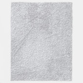 Konkretes Grausteinfassmuster Fleecedecke (Vorderseite)