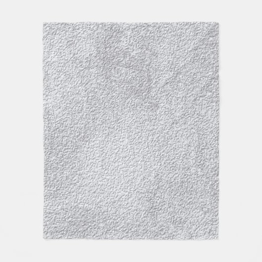 Konkretes Grausteinfassmuster Fleecedecke (Vorderseite)