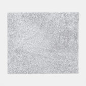 Konkretes Grausteinfassmuster Fleecedecke (Vorderseite (Horizontal))