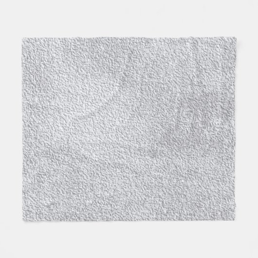 Konkretes Grausteinfassmuster Fleecedecke (Vorderseite (Horizontal))