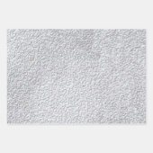 Konkretes Grausteinfassmuster Geschenkpapier Set (Vorderseite 2)