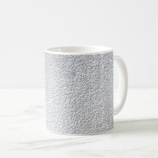 Konkretes Grausteinfassmuster Kaffeetasse (VorderseiteRechts)
