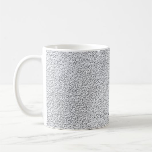 Konkretes Grausteinfassmuster Kaffeetasse (Links)