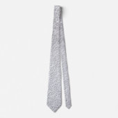 Konkretes Grausteinfassmuster Krawatte (Vorderseite)